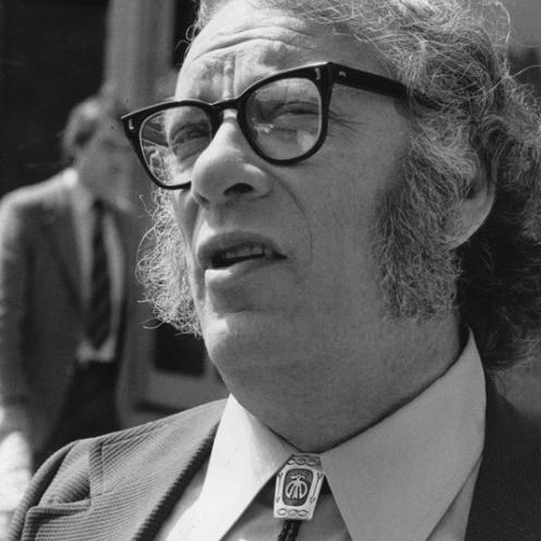 Portrærfoto af Isaac Asimov